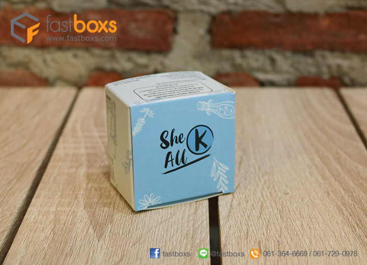 ออกแบบกล่องขนม Design snack package กล่องบรรจุภัณฑ์ 04