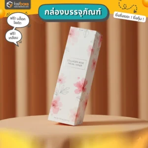 กล่องกระดาษแข็งแบบพับได้