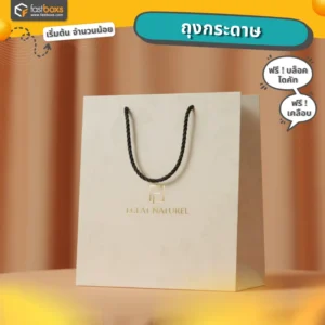 แพคเกจ ถุงกระดาษ