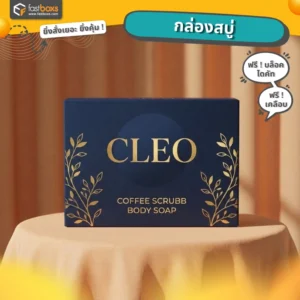 รับผลิตกล่องสบู่ ขั้นต่ำ 100 ใบ