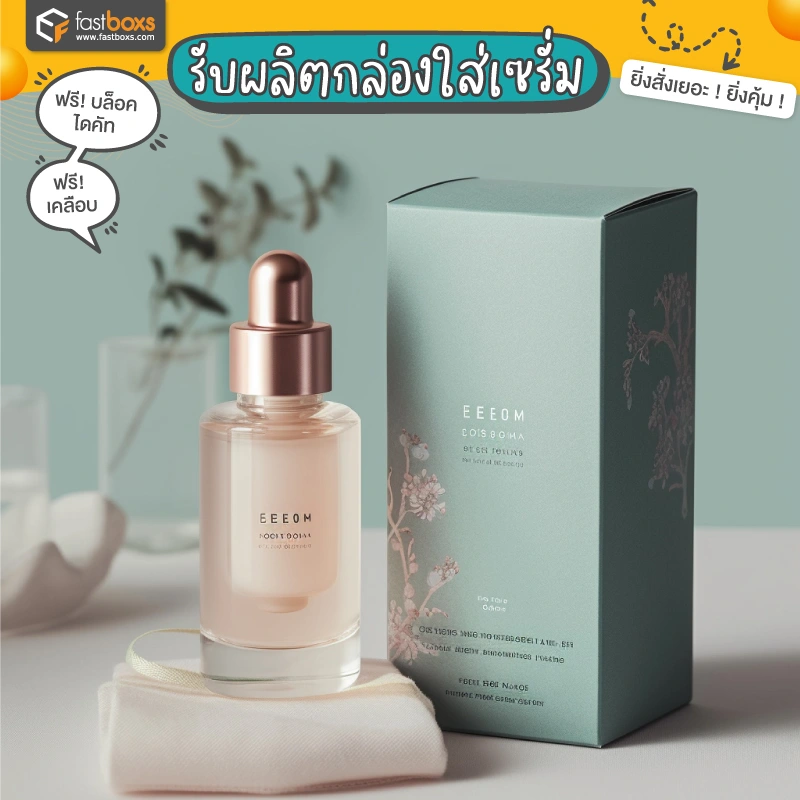 รับผลิตกล่องใส่เซรั่ม 05