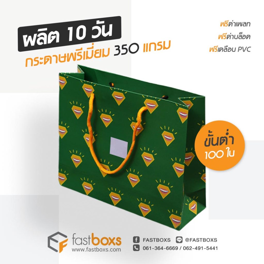 พิมพ์ถุงกระดาษ เชียงใหม่
